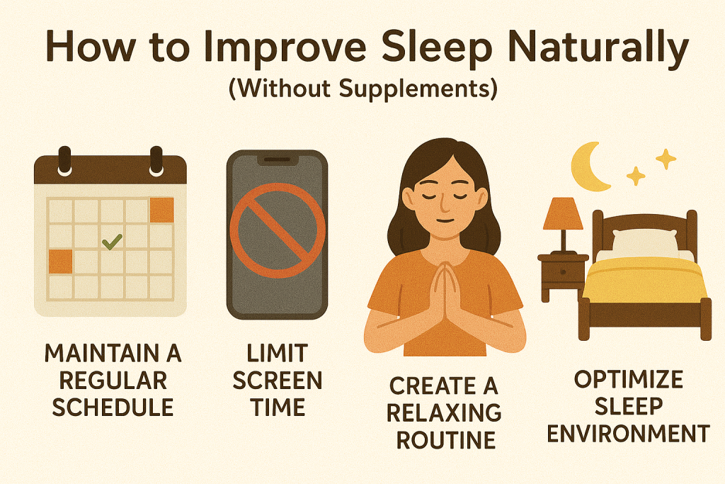 How to Improve Sleep Naturally
